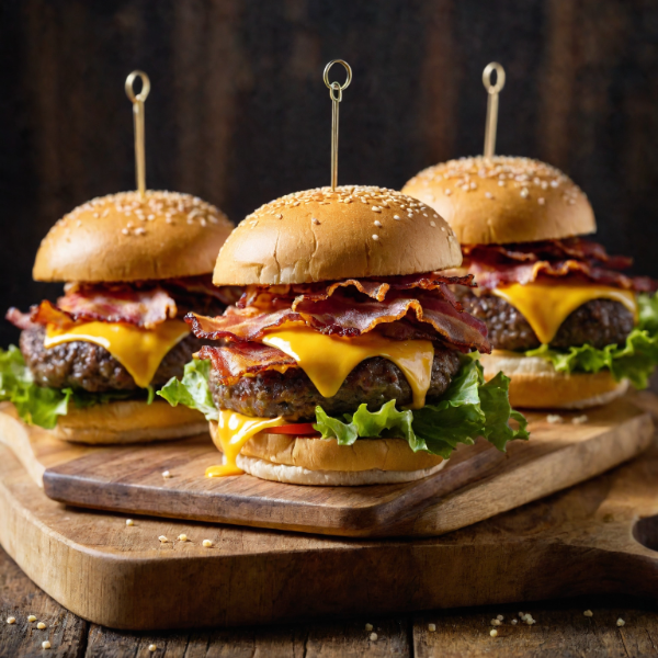 6-lb Bacon Burger Box